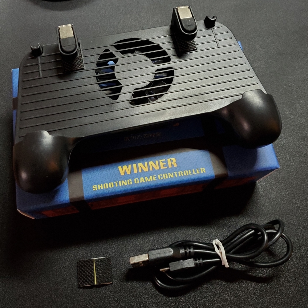 Mobile Gaming Trigger Controller w/ Fan